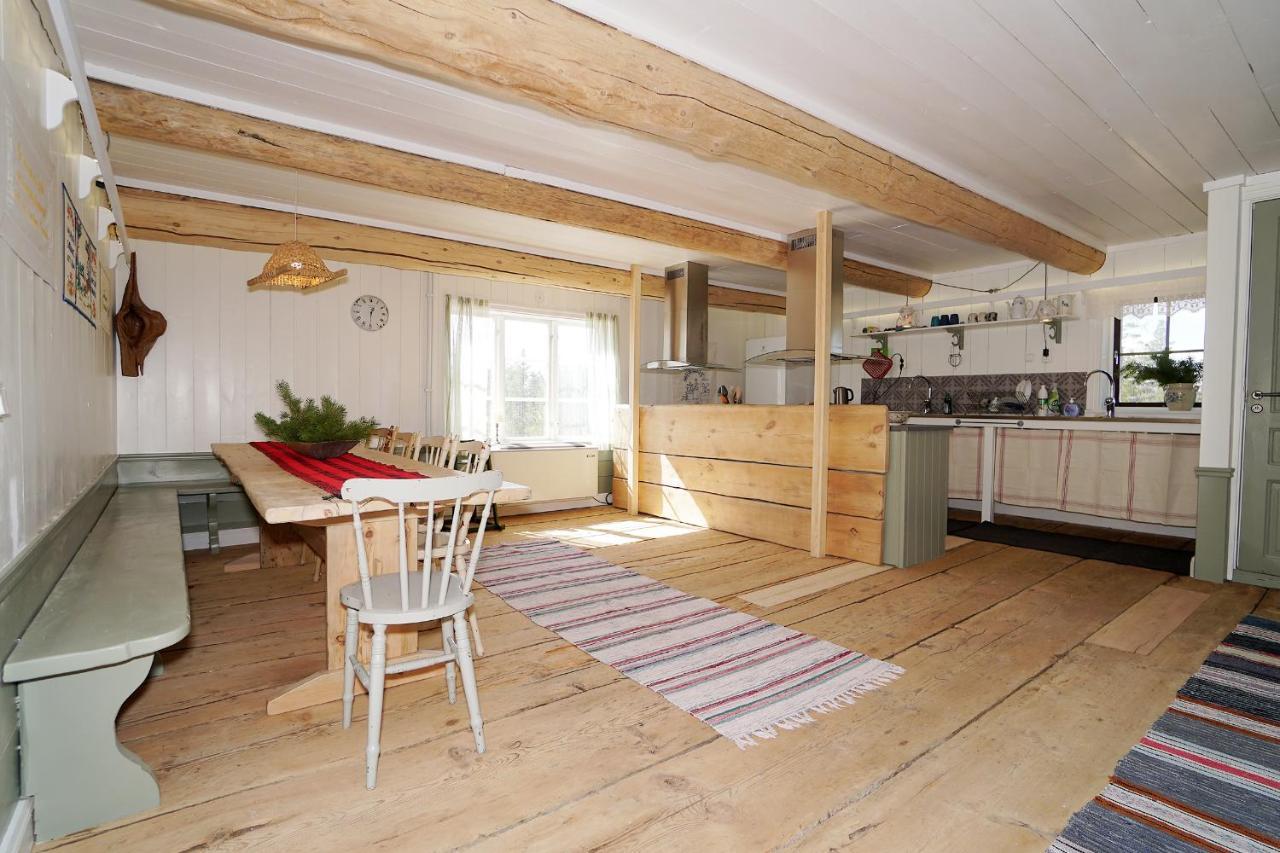 Mittjas Vallen Timber Lodge & Cabins Edsbyn Kültér fotó